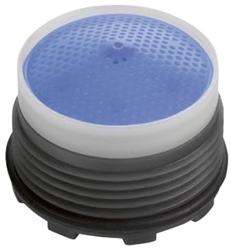 Mischdüse Luftsprudler Strahlregler M18.5 Wasserhahn passend als Ersatzteile für IKEA ÄLMAREN YTTRAN GLYPEN INSJÖN ENSEN, 8l/min Durchfluss
