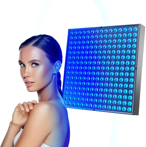 Jitesy Bräunungslampe mit 225 LEDs, faltbarer verstellbarer Ständer und Aufhängehaken, Gesichtsbräuner Solarium für Zuhause, Körper und Gesicht