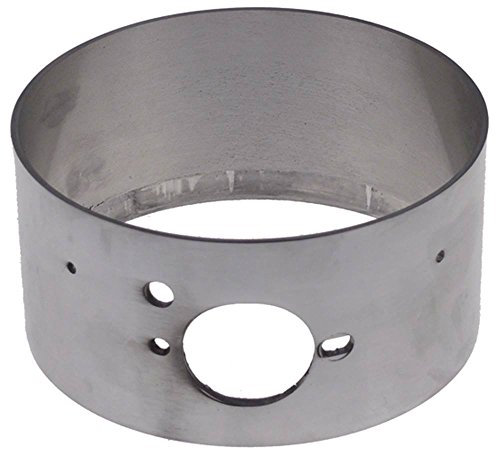 Mastro Corps pour moulin à café pour récipient doseur ø 120 mm Hauteur 60 mm Aluminium