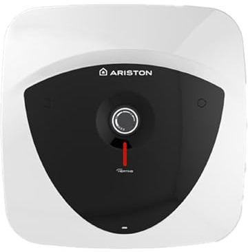 Ariston ANDRIS LUX ECO 30 L Oversink Electric Water Heater 2.5kW, Included Kits A,B & C, A Class Erp Rating, Copper Heating Element, Manufactured To Be Installed In UK- 3820018.