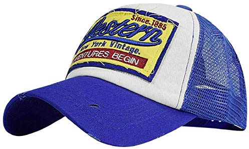 heekpek Baseball Cap Herren Gestickte Sommer Damen Mesh Kappen Baseball Mützen Verstellbar Hip Hop Baseball Caps Trucker für Draussen Sport Reisen