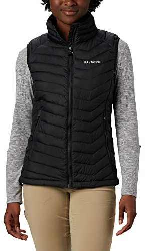 Columbia Powder Lite Vest, Gilet Donna, Black, L
