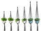 koitoy 6 Stück Makramee Blumenampel,Baumwollseil Hängeampel Blumentopf Robust Makramee Pflanzenhalter Blumenampel für Innen Außen Decken Balkone Wanddekoration