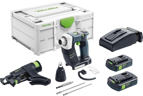 Festool Visseuse sans fil pour plaquiste DURADRIVE DWC 18-4500 HPC 4,0 I-Plus