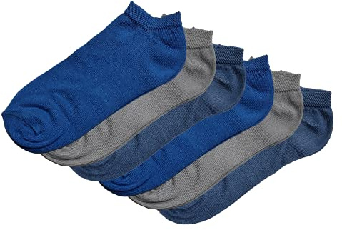 Fontana Calze, 6 par bomull baby strumpor Skottland stretch mönster pariscarpa,POIS…, FÄRGAD, 35/38 EU
