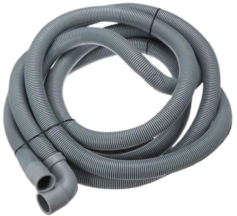 LHSJYG Washing Machine Drain Hose Extension Pipe Flexible Wash Machine Dishwasher Drain Outlet Hose Bathroom Kitchen Outlet Water Extension Soft Tube(2metres)