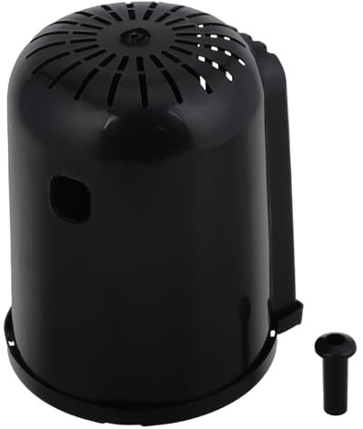 UKCOCO Electric Fan Motor Cover and Reusable Protective Cap for Floor Fans Elegant Design Motor Black Housing for Use