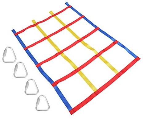 KOMBIUDA Kletternetz Für Junge Mädchen Outdoor Kletter Spielzeug Kletternetz Junge Mädchen Athletics Net