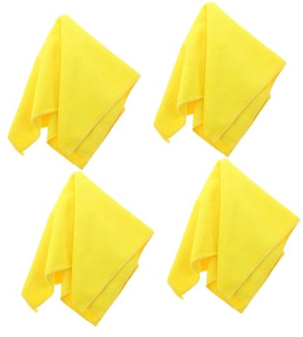 WRITWAA 4piezas Toalla De Limpieza De Microfibra Paños De Cocina Reutilizables para Limpiar Platos Ollas y Sartenes Paños para Fregar Cocina y Baño