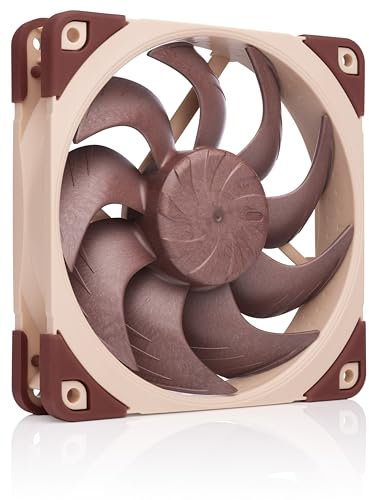 Noctua NF-A12x25 G2 LS-PWM, Ventola per PC Silenziosa di Qualità Premium da 120 mm, 4-Pin (Marrone)