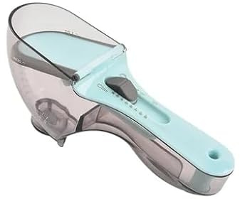Mr. Gadget's Solutions 6-in-1 Adjustable Measuring Cup Spoon – Precise Kitchen Tool for Flour, Sugar, Oil