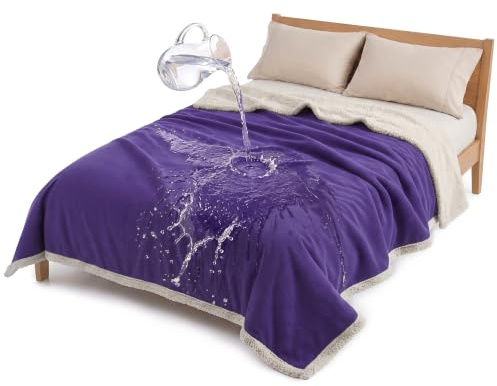 Catalonia Classy wasserdichte Decke M 125x150 cm für Erwachsene | Wasserdichte Kuscheldecke, Bett‑ und Sofa‑Überwurf, Erwachsene Paare, ideal als Geschenk für Geburtstage und Weihnachten