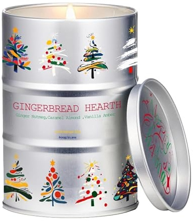 Scented Candles Soy Candles Weihnachtsduftkerzen, Christmas Duftkerzen Set, Weihnachtsbaum Weihnachts Aromatherapie Kerzen für Stress Linderung, Entspannung, Spa (Style 5)