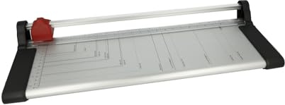 Westcott Taglierina per carta A3, taglierina per carta fino a 10 fogli, lunghezza 44 cm, perfetta per A3 e piccoli formati | E-160001 00