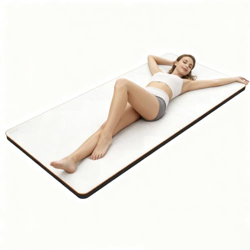F&G Full Body Massage Heating Mat, Heating Massage Mattress with 9 Airbags, Improving Sleep, 3 Modes, 3 Heating to Relieve Discomfort in Shoulders, Waist, and Legs for Home Use,Size(38x80)