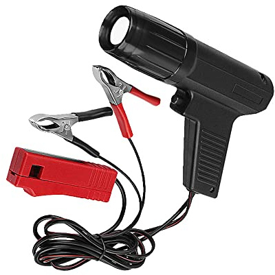 ERYUE Luz de Sincronización de Encendido Herramienta Inspección Sincronización Automotriz Eficiente para Reparación Motores Motocicletas Automóviles Probador Portátil Universal 12,0 V para Mecánica