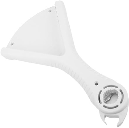 ZDAGELD Apribottiglie, Apriscatole per Mani Deboli Forma a V Facile Apertura, Infrangibile con Manico in Gomma, Ottimo Gadget da, Facile Aiuto per L'uso Domestico, Adatto per Anziani,