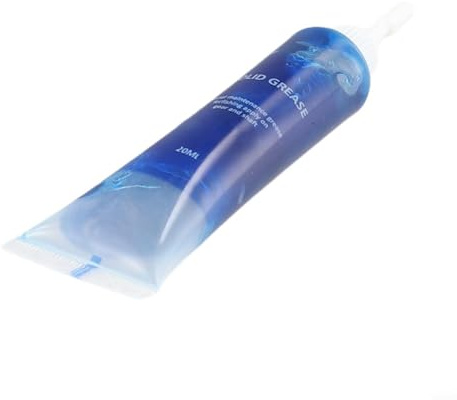 Pumixiy Blau, Angelrollenfett und Öl, 20 ml, für Getriebe- und Lagerwartung, Rot für Lager, Blau für Getriebe, Rollenteile und Reparatur, kompatibel mit Angelrollen