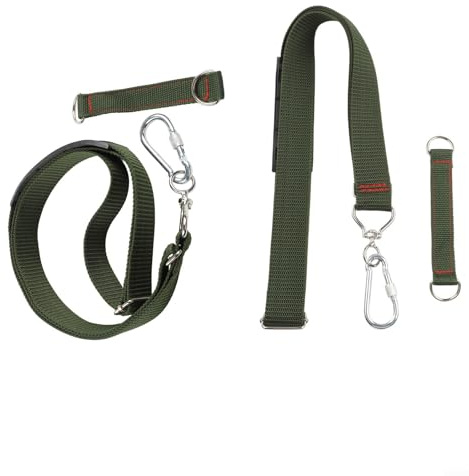 BlesConi Correa de hombro ajustable para taladro inalámbrico para destornillador de impacto y llave, nailon de 6 pies con aleación de aluminio y zinc (C)