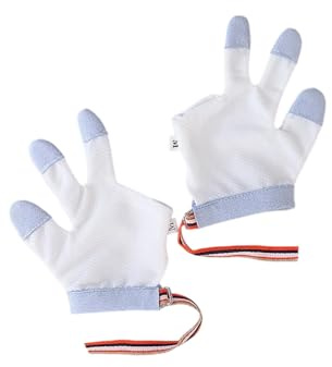 Protezioni per le mani per in morbido cotone prevengono i morsi delle dita Comodi guanti traspiranti per bambini da 6 mesi a 5 anni