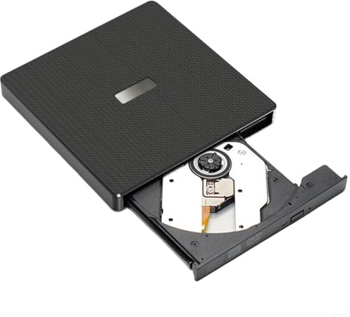 Extern DVD RW-brännarenhet med USB 3.0 för bärbar dator stöder CD DVD VCD-läs- och skrivåtgärder