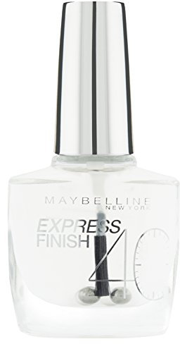Maybelline New York Nagellack, Schnelltrocknend, Express Finish, Nr. 01 Transparent, 10 ml