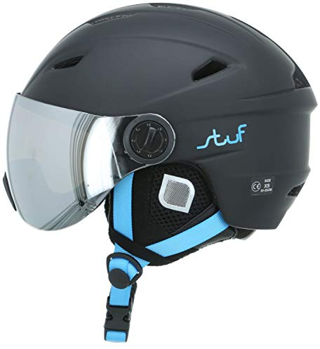 Stuf Visor JR. Helm schwarz-blau