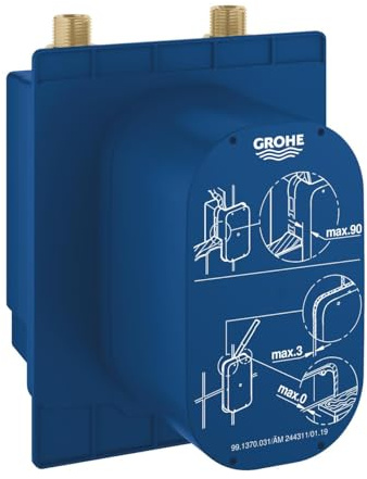 GROHE Eurosmart CE | Spezialarmatur - UP-Einbaukasten | mit Mischung | blau | 36339001