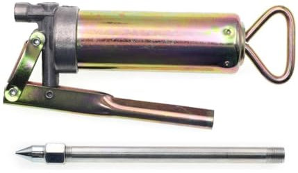 OISE ART STORE Trade Shop - Pompa Ingrassatore Pistola per Grasso Aria Manuale 200cc 3000psi Pompa Manuale