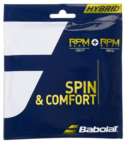 Babolat Hybrid RPM Blast 125 +RPM Soft 130 Tennis Saite 12m