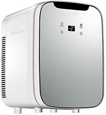 Refrigerador de coche, calefacción y refrigeración para el hogar, pequeño dormitorio de estudiantes con refrigeración, minicongelador de una sola puerta,Silver