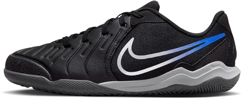 Nike Kinder Legend 10 Academy Ic Futsal-Schuh, Black Chrome Hyper Royal, 16 EU