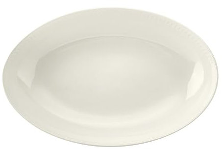 Mikasa Cranborne Stoneware Oval Serving Bowl, 30.5cm, Gift Boxed