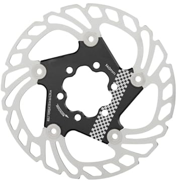 HOUSON disco freno per bicicletta, disco freno raffreddante per bicicletta con 6 viti, dischi MTB, freno flottante per bicicletta da strada, mountain bike, MTB, BMX, city bike, 140 mm