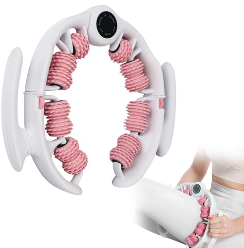 Rouleau Anti Cellulite Massage Appareil Rouler Anti-Cellulite avec Poignée Masseur Anticellulite Manuel Jambes pour Détente Musculaire Stimulation Fasciale et Drainage Lymphatique