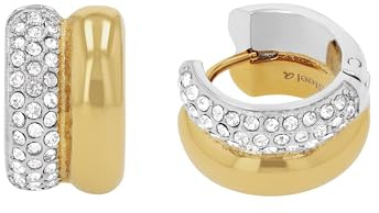 JOOP! Creolen aus Edelstahl für Damen, Ohrschmuck, Gold, Silber, Kommt in Schmuck Geschenk Box, Geschenkidee