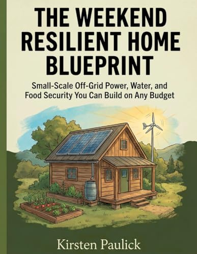 The Weekend Resilient Home Blueprint: Small-Scale Off-Grid Power, Water, and Food Security You Can Build on Any Budget