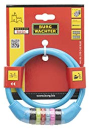 Burg Wächter Wächter39540 210 C 65 BOYS Fahrradschloss, Blau