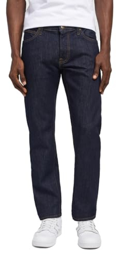 Lee Herren Daren Zip Fly Jeans, Rinse, 34W / 36L EU