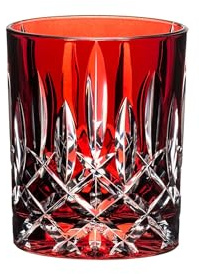 RIEDEL Laudon Tumbler - Rot - Einzelpackung, Trinkglas, Kristallglas, Nur Handwäsche – Veredelte Produkte - 1515/02S3R
