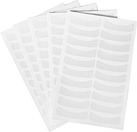 Almohadillas para Ojos para Extensiones de Pestañas, Parche para Ojos de Maquillaje de 100 Piezas, Almohadilla para Ojos para Maquillaje, Cinta para Teñir Extensiones de Pestañas No Tejidas, Adhesivo