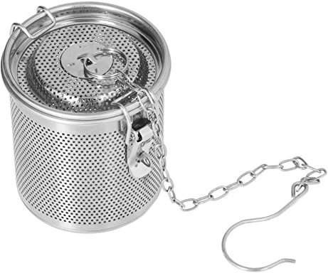 Spice Seasoning Strainer, Stainless Steel Seasoning Bag Tea Infuser Multipurpose Spice Filter Seasoning Strainer for Gravy Soup Taste Spice (0.7L)