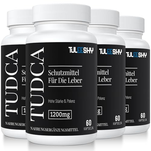 TUDCA-kapslar - ett gallsalttillskott för levern | 1200 mg per portion, 60 kapslar | Glutenfri och icke-GMO