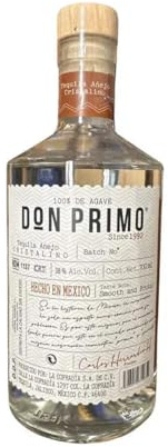 TEQUILA DON PRIMO AÑEJO CRISTALINO 100% AGAVE 70CL 38%