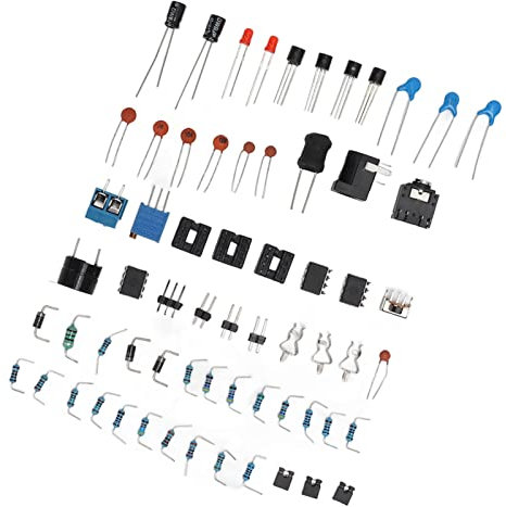 Geigerzähler mit Tragbarem Griff, Elektronische Platine mit Ungeschweißtem Geigerzähler-Kit-Bundle, Unmontiertes Geigerzähler-Teile-DIY-Kit-Bundle, Unmontierter Ungeschweißter Kern