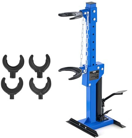 Orion Motor Tech Hydraulischer Federspanner 4,5 Tonnen 9000LBS KFZ Werkzeug Federspanner Federbeine 4,5T Hydraulischer Federkompressor Steuerung Hydraulisches Werkzeug 8-Fach Verstellbar