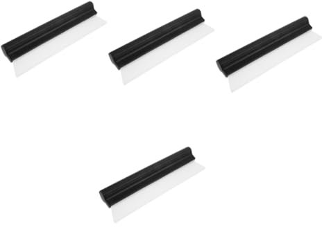 ULTECHNOVO 4stücke Car Windshield Squeegee Tragbarer Fensterreiniger Für Auto Und Haushaltsnutzung Effektive Für Windschutzscheiben Und Spiegel Leicht Und Ergonomisch Designed