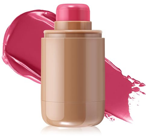 Boobeen Rouge à joues en crème de poche Multi Stick pour les lèvres et les joues Rouge à lèvres et joues Maquillage pour femmes âgées