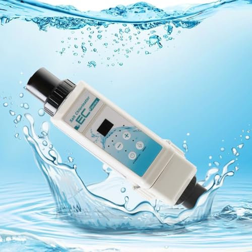 Clorador Salino, Piscinas, 8 Piezas/H 12 Piezas/H 16 Piezas/H 20 Piezas/H Generador De Cloro Autónomo Agua De Piscina Cloro para Piscina para Piscina,16g/h(≤68㎡Pool)