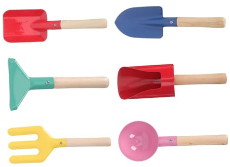 VANZACK Jardinage Garçon Fille Outils Creusement Plantation Ameublissement Sol Main Ergonomique Moyenne